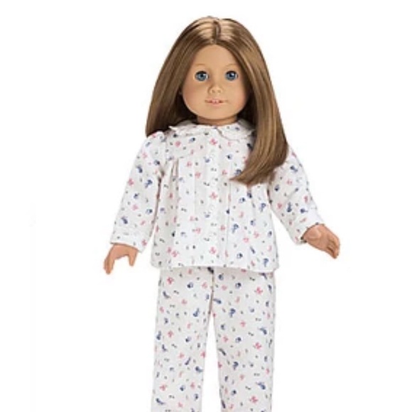 NIB American Girl Emily’s Pajamas-Floral Pajamas with...